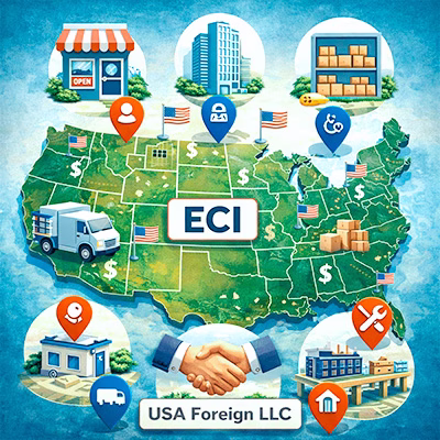 Renda efetivamente conectada eci estados unidos llc estrangeira